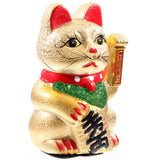 Maneki Neko Waving Cat, Eyes Open 21cm - Seven Sins Tattoo - 2