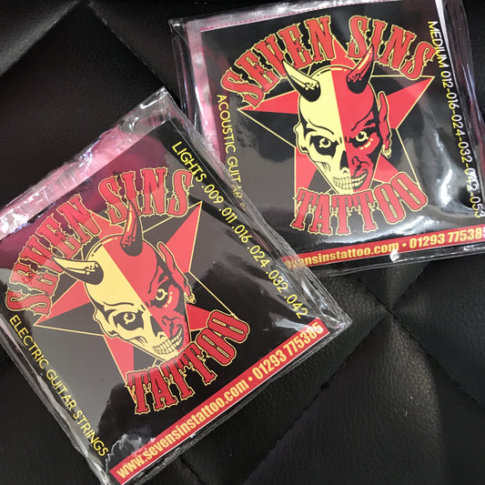 Seven Sins Guitar Strings Acoustic & Electric