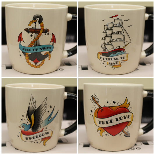 Traditional Tattoo Mugs